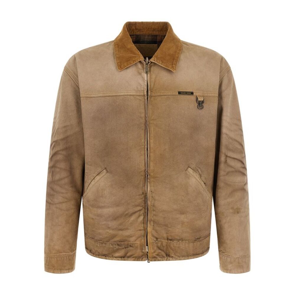Golden Goose Beige Cotton Shell Men's Jacket